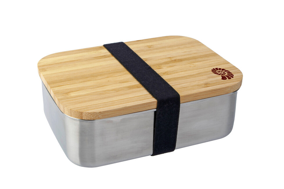 Origin Outdoors Bamboo kutija za ručak od nehrđajućeg čelika 1,2 l
