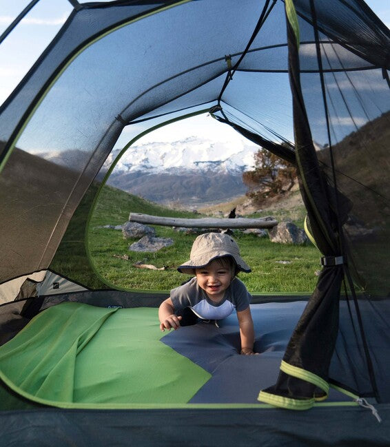 Klymit Double V Sheet zaštitna navlaka za podlogu, zeleno-siva