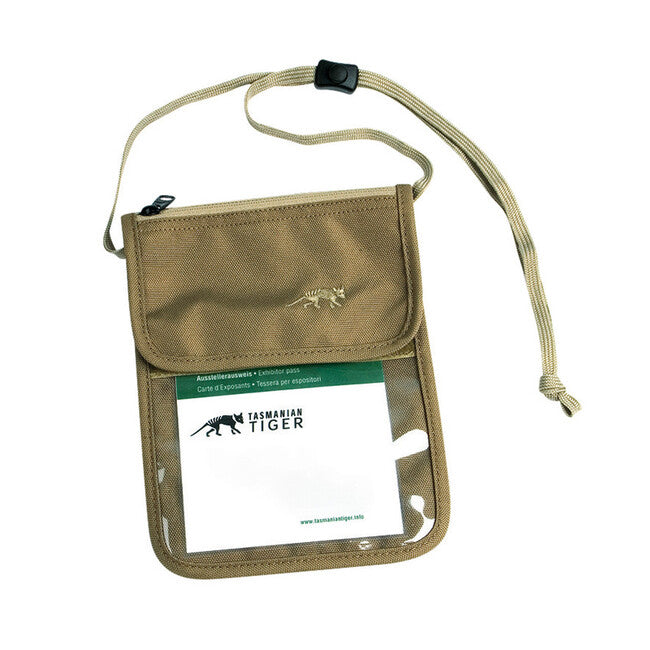 Tasmanian Tiger Neck Pouch torbica za dokumente, maslinasto zelena