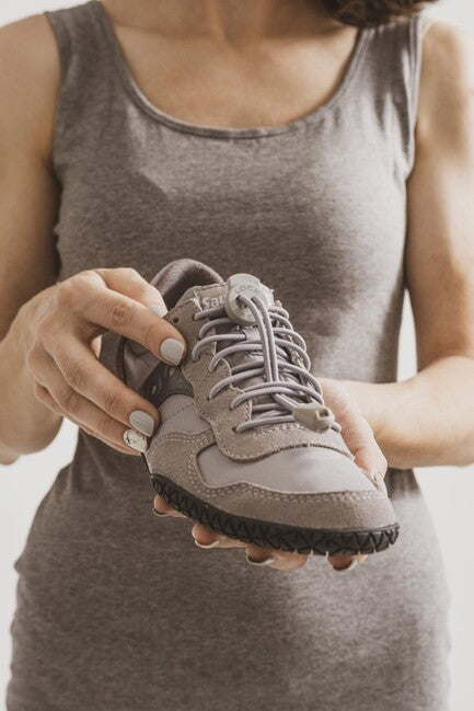 Lock Laces vezice za cipele, gray solid