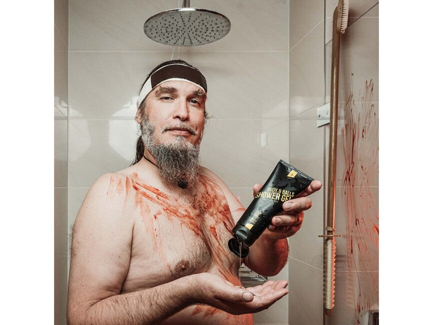 Angry Beards Sick Sensei tuš gel za tijelo i testise 230 ml