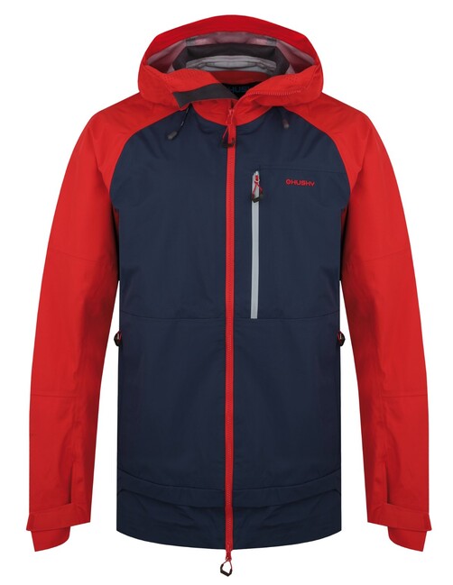 HUSKY Nanook M jakna hardshell muška, crvena/tamno plava