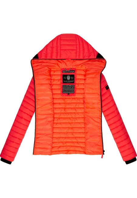 Navahoo Kimuk ženska prijelazna jakna s kapuljačom, Neon coral