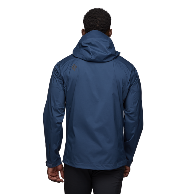 Black Diamond Stormline Stretch Rain Shell nepromočiva muška jakna, indigo