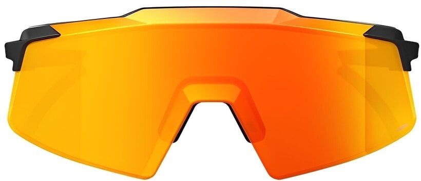 100% Aerocraft sunčane naočale Soft Tact Black, HiPER Red Multilayer Mirror