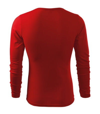 Malfini Fit-T LS muška majica s dugim rukavom, crvena