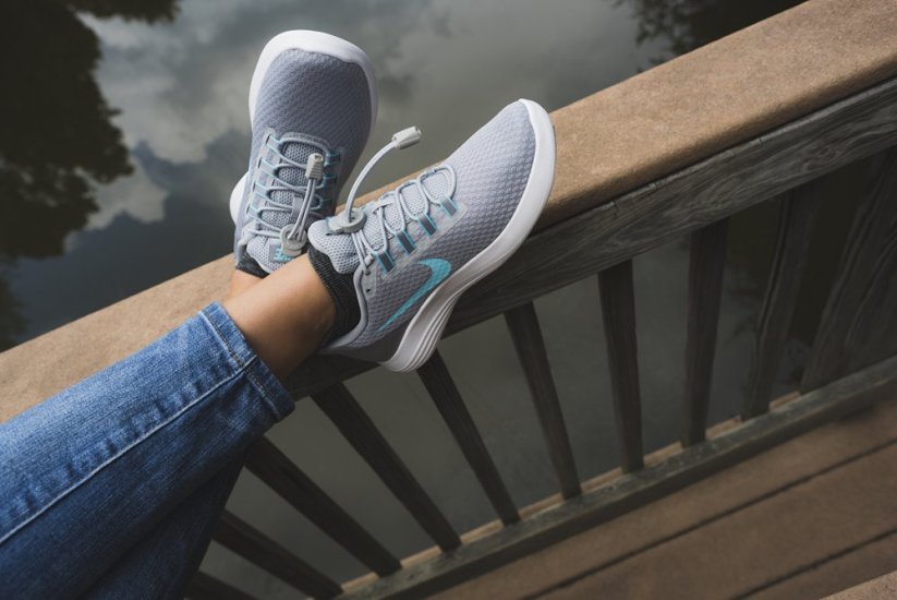 Lock Laces vezice za cipele, cool gray