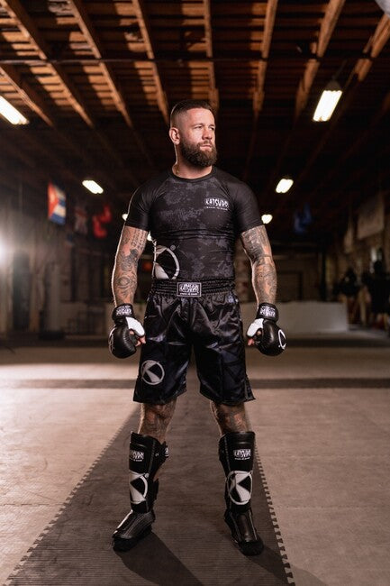 Katsudo Revenge MMA rukavice, crno-bijele