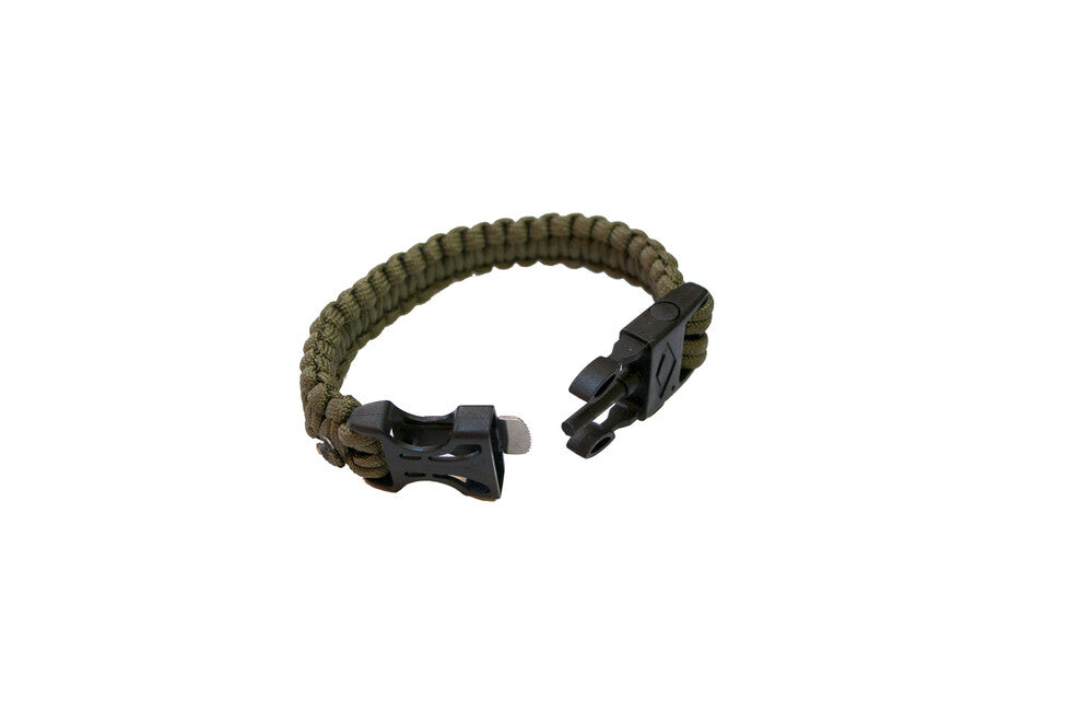 Origin Outdoors Paracord Bracelet narukvica za preživljavanje sa signalnom pištaljkom i kresivom