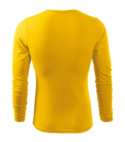 Malfini Fit-T LS muška majica s dugim rukavom, žuta