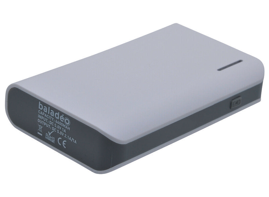 Baladeo PLR904 S6600 powerbank 2xUSB, bijela