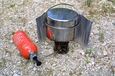 Origin Outdoors aluminijska zaštita kuhala od vjetra, 18 cm