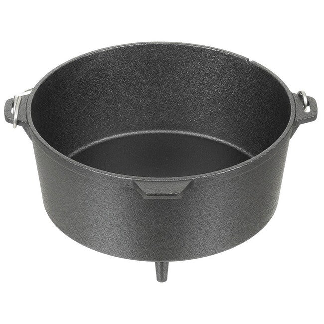 Fox Outdoor Dutch Oven lonac na vatri od lijevanog željeza, cca 5,7 l