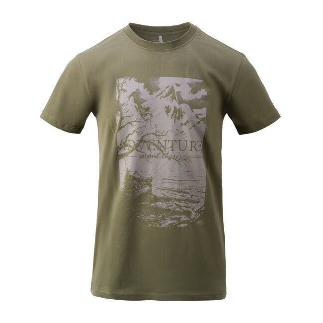 Helikon-Tex majica Adventure Is Out There, Olive Green