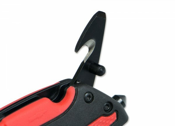BÖKER® Savior 1 spasilački nož plastika, guma, futrola najlon, crno-crveni, 8,4 cm