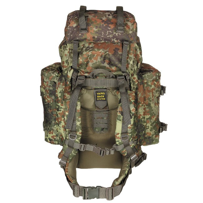 MFH BW Mountain ruksak Flecktarn 80L uzorak
