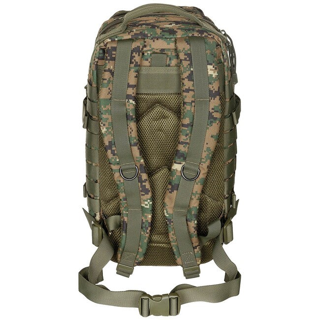 MFH US assault ruksak 30L, Digital woodland