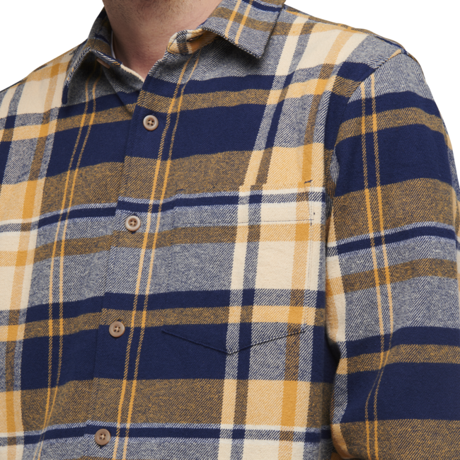 Black Diamond Project Flannel flanelska košulja muška, indigo-gold plaid