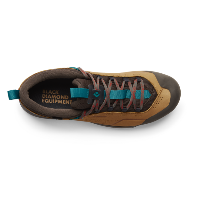 Black Diamond Mission Low Waterproof Approach kožne muške cipele, amber-cafe brown