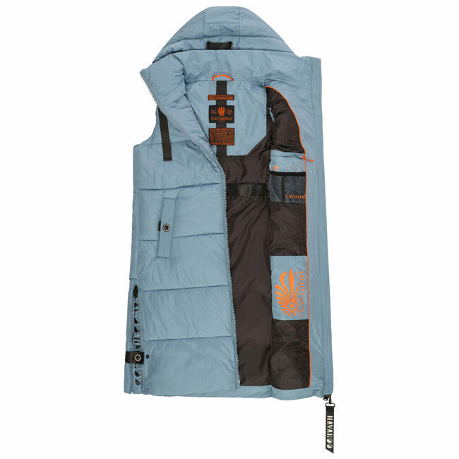 Navahoo Schnuffelchen dugi prsluk ženski, powder blue