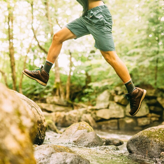 Darn Tough Hiker Micro Crew Midweight planinarske čarape s amortizacijom, Lime