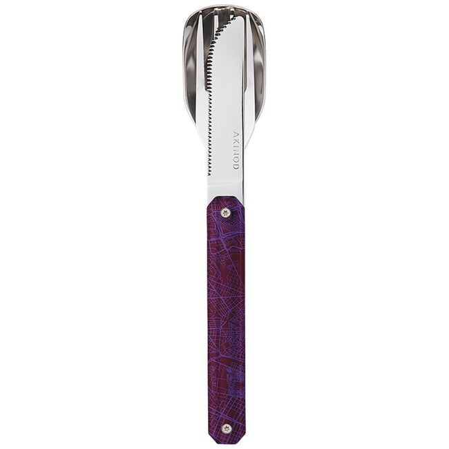 Akinod A01M00014 set pribora 12h34, downtown violet