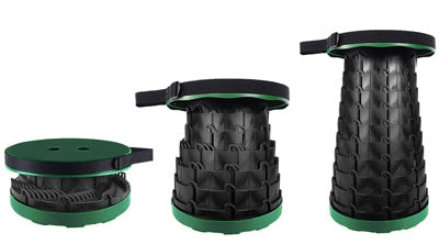 Origin Outdoors teleskopska stolica, crna 45cm