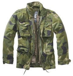 Brandit M65 Giant zimska jakna Swedish Camo M90