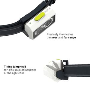 LEDLENSER NEO5R naglavna svjetiljka BILO, limeta
