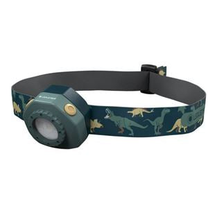 LEDLENSER Kidled4R DINO naglavna svjetiljka, crvena