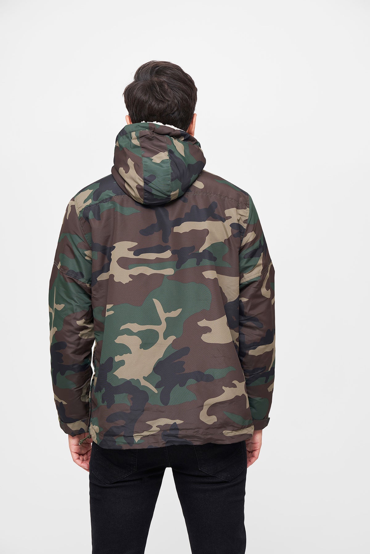 Brandit Windbreaker Sherpa bunda, woodland