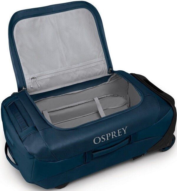 OSPREY ROLLING TRANSPORTER 90 putna torba na kotačima, crna