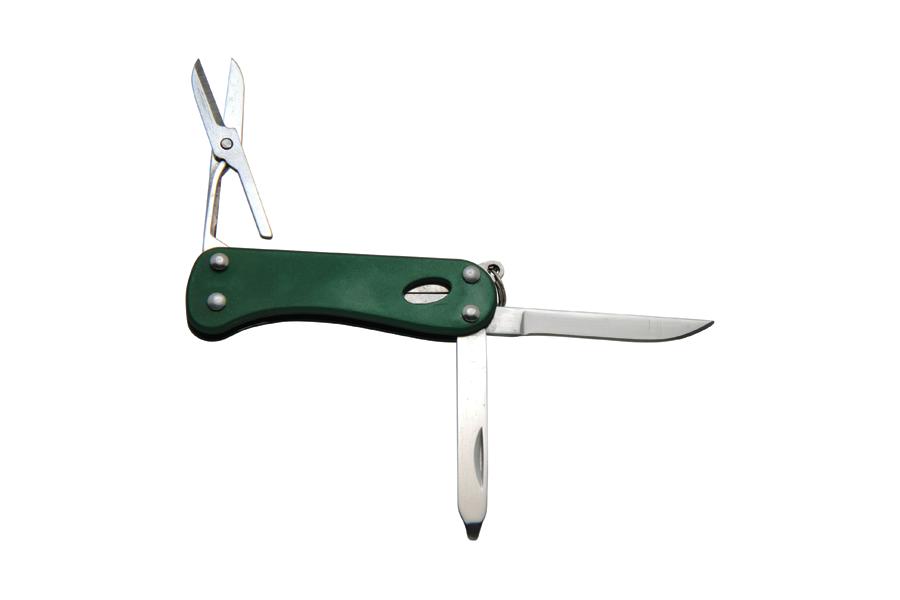 Baladeo ECO168 Barrow multifunkcionalni nož 5 funkcija, zeleni