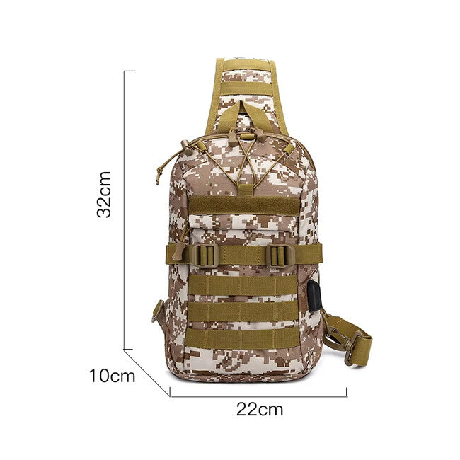 DRAGOWA TACTICAL Oscar jednoramenski ruksak, ACU
