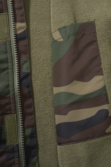 Brandit Frontzip Windbreaker jakna dječja, woodland