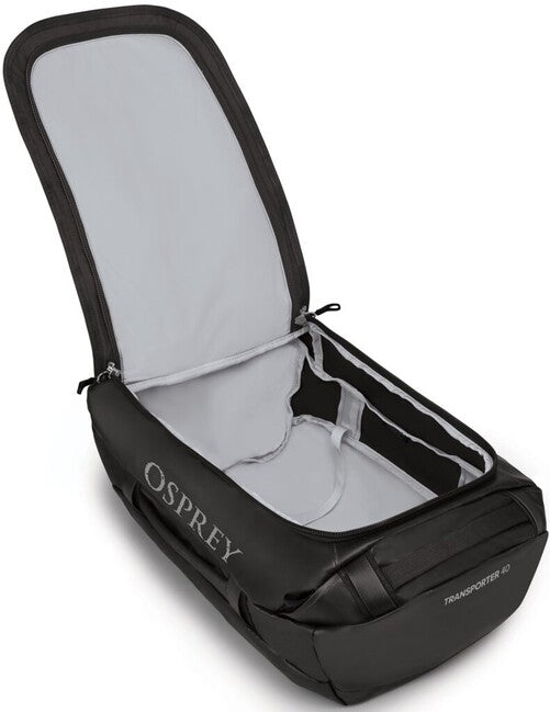 OSPREY TRANSPORTER 40 putna torba, crna