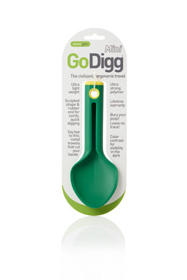 Humangear GoDigg Mini lopata, zelena, žuta
