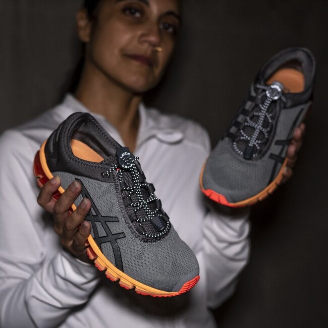 Lock Laces vezice za cipele, reflective storm gray