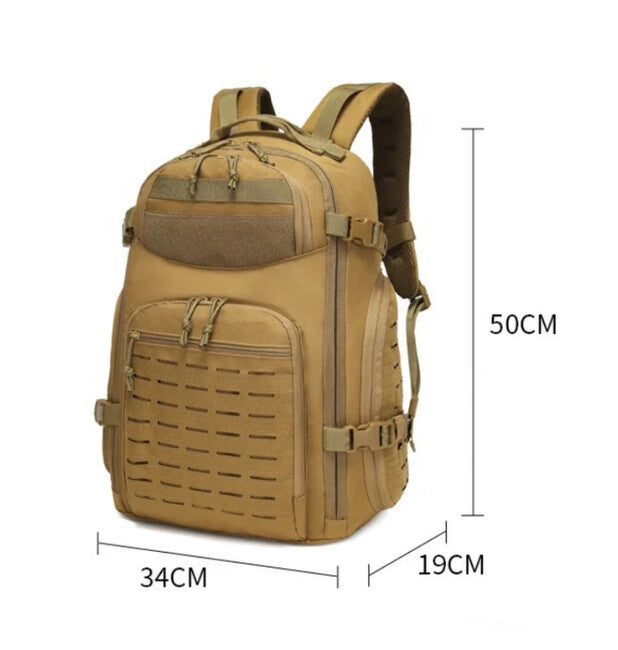 DRAGOWA Molle Camping ruksak Bag, Coyote