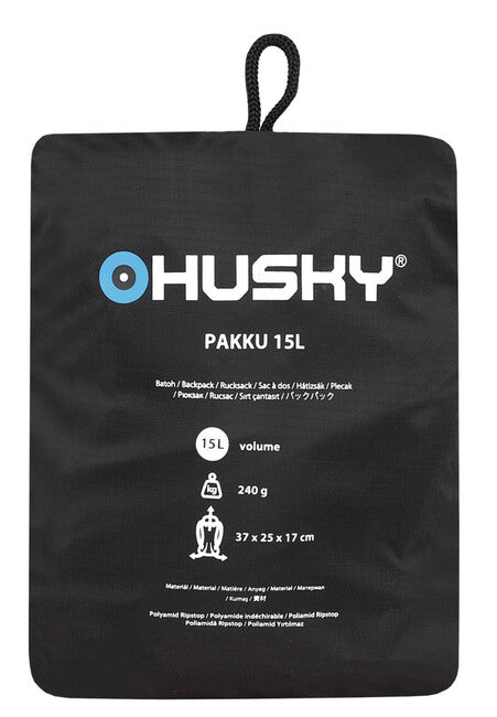 HUSKY Pakku ruksak 15L, crni