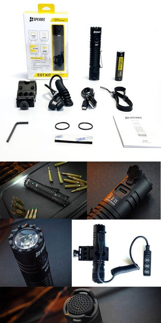 Speras EST Kit airsoft punjiva svjetiljka 1900LM 211m