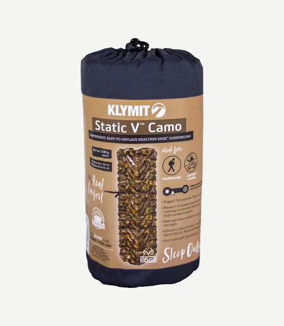 Klymit Static V podloga za spavanje, realtree edge camo