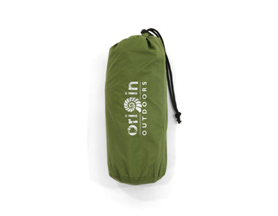 Origin Outdoors samonapuhujući jastuk s navlakom, zeleni 45 x 25 x 10cm