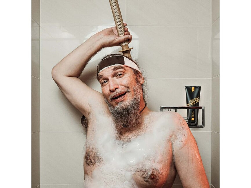 Angry Beards Sick Sensei tuš gel za tijelo i testise 230 ml