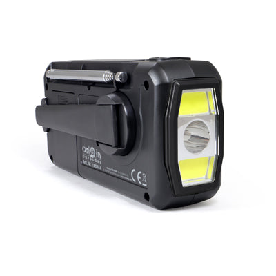 Origin Outdoors Crank Multi radio DAB+ 4000 mAh, crni