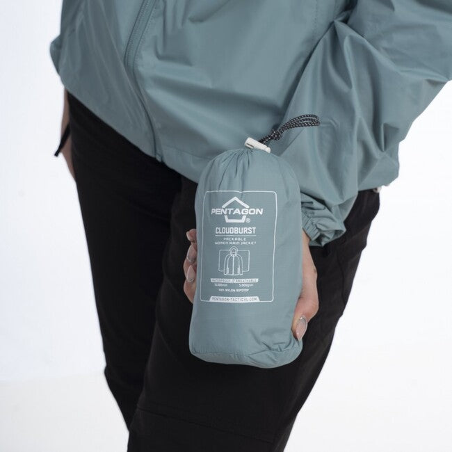 Pentagon Cloudburst Packable jakna ženska, mentolova