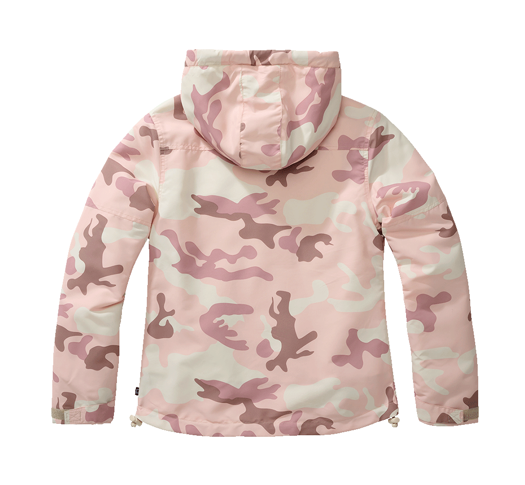 Brandit Windbreaker Frontzip dámska bunda, Candy camo