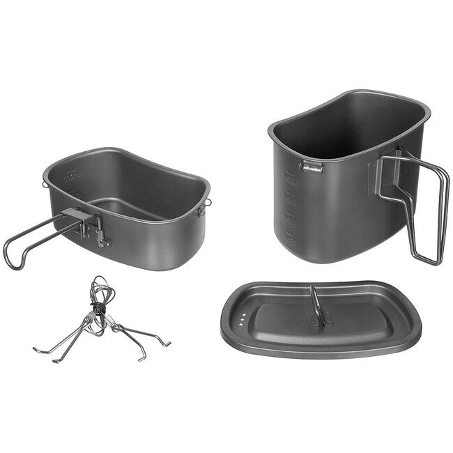 Fox Outdoor 3-dijelni set za kuhanje titanijski