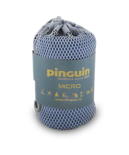 Pinguin Micro towel Logo ručnik 75 x 150 cm, plavi