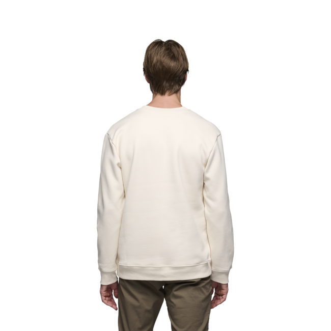 Black Diamond Heritage Wordmark muški pulover, off white